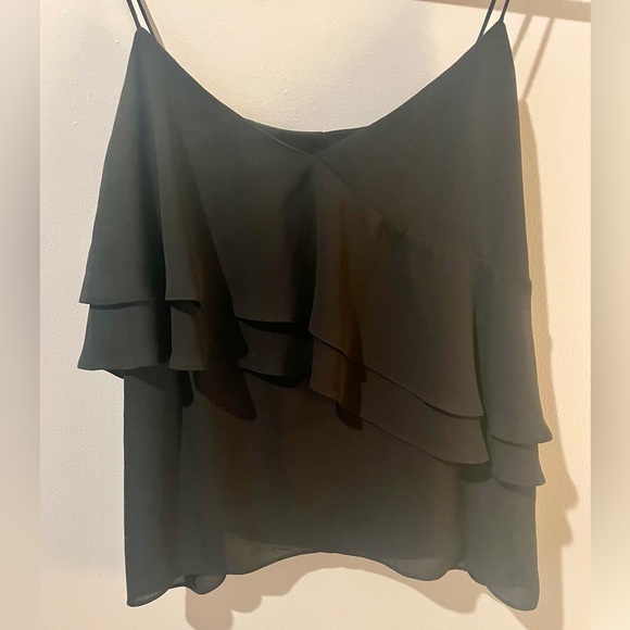 J. Crew Tops - JCrew asymmetrical ruffle camisole